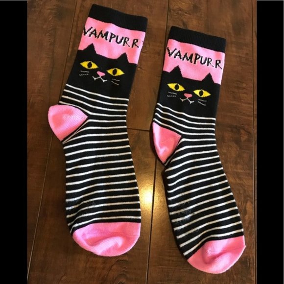 2 Pairs Yo Sox Boo yah and Vampurr Socks - Picture 2 of 6